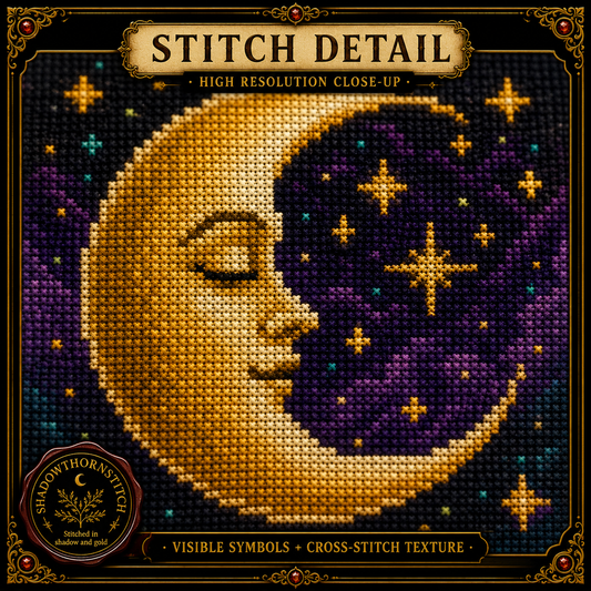 Moon Phase Cross Stitch Guide: Celestial Patterns for Witchy Stitchers