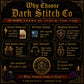 Dark Fae Warrior cross stitch pattern by DarkStitchCo — instant PDF download with bonus patterns