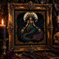 Dark Siren Gothic Mermaid cross stitch pattern by DarkStitchCo — instant PDF download with bonus patterns