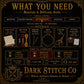 Emperor Iv Tarot cross stitch pattern by DarkStitchCo — instant PDF download with bonus patterns