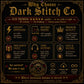 Emperor Iv Tarot cross stitch pattern by DarkStitchCo — instant PDF download with bonus patterns