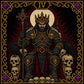 Emperor Iv Tarot cross stitch pattern by DarkStitchCo — instant PDF download with bonus patterns
