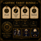 Gothic Tarot cross stitch pattern bundle - 07-gothic-tarot-cross-stitch-pattern-details