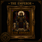Gothic Tarot cross stitch pattern bundle - 04-the-emperor-iv-gothic-tarot-cross-stitch-pattern