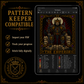 Gothic Tarot cross stitch pattern bundle - 08-gothic-tarot-cross-stitch-pattern-keeper-compatible