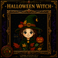 Gothic Witch cross stitch pattern bundle - 03-halloween-witch-cross-stitch-pattern