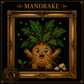 Dark Botanical cross stitch pattern bundle - 04-mandrake-cross-stitch-pattern