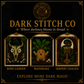 Dark Botanical cross stitch pattern bundle - 11-shadowthornstitch-dark-botanical-cross-stitch-patterns