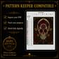 Skull & Butterfly cross stitch pattern bundle - 06-skull-butterfly-cross-stitch-pattern-keeper-compatible