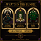 Medusa Mythology cross stitch pattern bundle - 02-medusa-myth-cross-stitch-bundle-whats-included