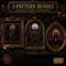 Dark Angel cross stitch pattern bundle - 01-gothic-dark-angel-cross-stitch-pattern