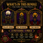 Dark Angel cross stitch pattern bundle - 02-fallen-angel-cross-stitch-chart-pdf