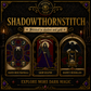 Death & Reaper cross stitch pattern bundle - 11-gothic-death-cross-stitch-set