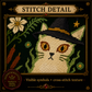 Gothic Forest cross stitch pattern bundle - 02-fox-sorcerer-cross-stitch-pattern