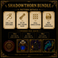 Oracle & Apothecary cross stitch pattern bundle - 04-plague-doctor-tarot-cross-stitch