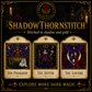 Tarot Major Arcana cross stitch pattern bundle - 10-gothic-tarot-wall-art-decor