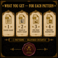 Underworld Gods cross stitch pattern bundle - 06-skull-cross-stitch-gothic-pattern