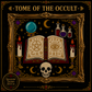 Gothic Witchcraft cross stitch pattern bundle - 06-raven-cross-stitch-gothic-chart