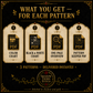 Gothic Witchcraft cross stitch pattern bundle - 07-snake-cross-stitch-gothic-pattern