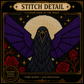 Gothic Witchcraft cross stitch pattern bundle - 09-moon-cross-stitch-witchy-pattern