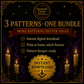 Gothic Witchcraft cross stitch pattern bundle - 10-halloween-witch-cross-stitch