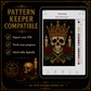 Gothic Skull cross stitch pattern bundle - 08-pattern-keeper-skull-cross-stitch