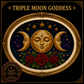 Celestial cross stitch pattern bundle - 04-triple-moon-goddess-cross-stitch