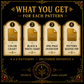 Celestial cross stitch pattern bundle - 06-counted-cross-stitch-pattern-pdf