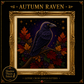 Gothic Raven cross stitch pattern bundle - 05-autumn-raven-cross-stitch-pattern