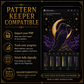 Gothic Raven cross stitch pattern bundle - 07-gothic-raven-cross-stitch-chart