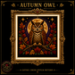 Gothic Owl cross stitch pattern bundle - 03-owl-full-moon-cross-stitch