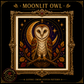 Gothic Owl cross stitch pattern bundle - 05-barn-owl-cross-stitch-pattern