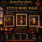 Gothic Owl cross stitch pattern bundle - 11-autumn-owl-cross-stitch-bundle