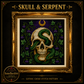 Gothic Snake cross stitch pattern bundle - 03-skull-serpent-cross-stitch-pattern