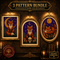 Gothic Fox cross stitch pattern bundle - 01-fox-cross-stitch-pattern-bundle