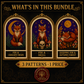 Gothic Fox cross stitch pattern bundle - 05-witchy-fox-cross-stitch-set