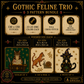 Medieval Cat cross stitch pattern bundle - 06-counted-cross-stitch-cat-pack