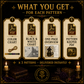 Medieval Cat cross stitch pattern bundle - 08-gothic-cat-cross-stitch-pdf