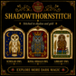 Medieval Owl cross stitch pattern bundle - 02-medieval-owl-cross-stitch-set