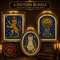 Medieval Cat cross stitch pattern bundle - 01-cat-cross-stitch-pattern-bundle