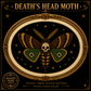 Gothic Moth cross stitch pattern bundle - 05-deaths-head-moth-cross-stitch
