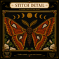 Gothic Moth cross stitch pattern bundle - 08-moth-cross-stitch-stitch-detail