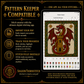 Medieval Dragon cross stitch pattern bundle - 08-pattern-keeper-dragon-cross-stitch