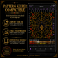 Gothic Spider cross stitch pattern bundle - 08-cross-stitch-pdf-pattern