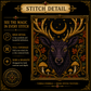 Gothic Stag cross stitch pattern bundle - 08-forest-cross-stitch-chart
