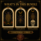 Gothic Beetle cross stitch pattern bundle - 02-gothic-beetle-cross-stitch-set