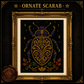Gothic Beetle cross stitch pattern bundle - 03-scarab-cross-stitch-pattern