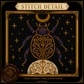 Gothic Beetle cross stitch pattern bundle - 08-occult-cross-stitch-chart
