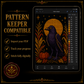 Gothic Crow cross stitch pattern bundle - 07-counted-cross-stitch-pattern