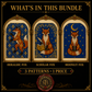 Medieval Fox cross stitch pattern bundle - 02-medieval-fox-cross-stitch